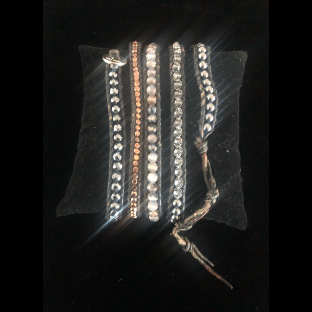 ❤️Host Pick❤️ Chan Luu Wrap Black Leather Bracelet